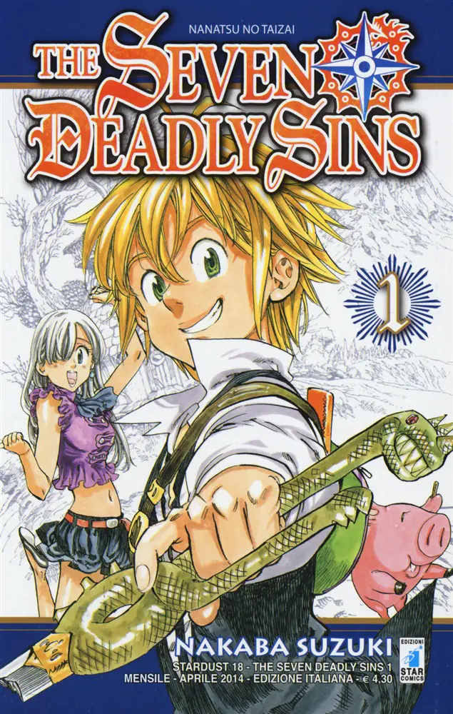  The Seven Deadly Sins Volume 1 Cover Art